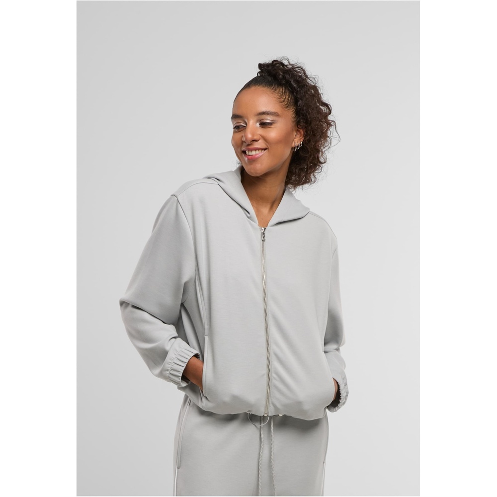 Urban Classics - Scuba Zip hoodie - Grey